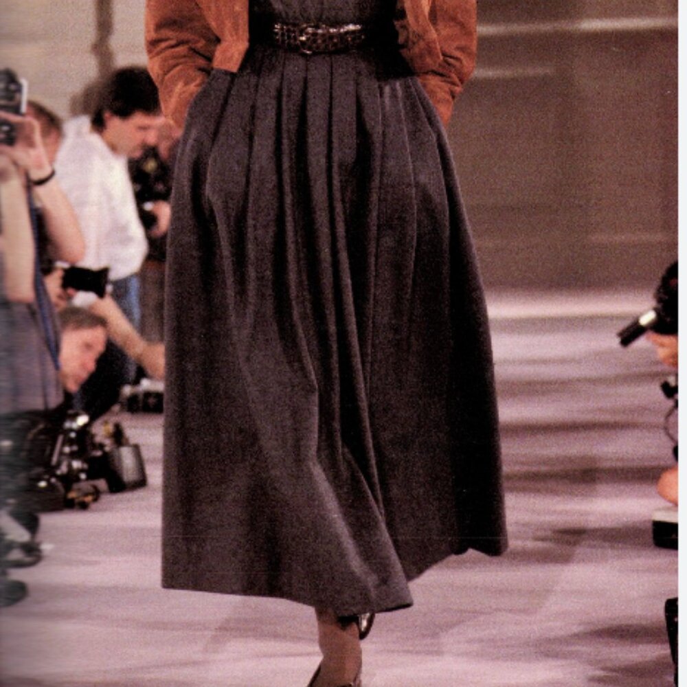 Vintage Ralph Lauren pleated skirt